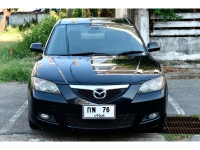 Mazda 3 2.0 R Sedan ปี 2007 ออโต้ เบนซิน สีดำ???? รูปที่ 1